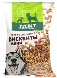 Бисквиты Мясные кост.мини д/соб.(Новог.колл.)