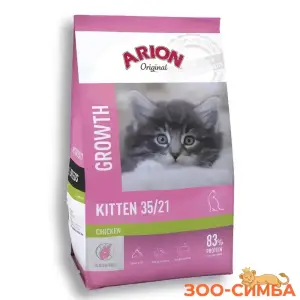 Сухой безглютеновый корм ARION Original Kitten