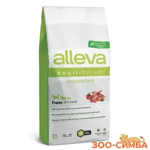 Alleva Equilibrium Sensitive с ягненком для щенков всех пород
