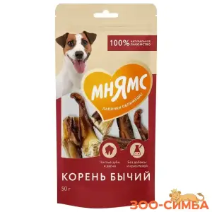 Лакомство Мнямс для собак Корень бычий 50г