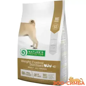 Сухой корм NP Poultry Weight Control Sterilised with krill для стер/с всех пород с мясом птицы