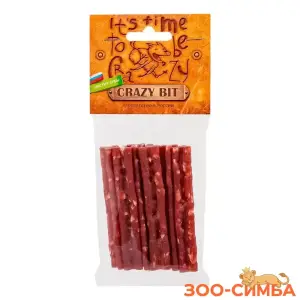Лакомство Crazy Bit Мясные палочки с уткой для собак