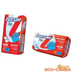 Подгузники LUXSAN Premium для животных S 3-6 кг, 16 шт