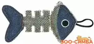 Игрушка для кошек BARRY KING BK-16007 Скелет 14x7,5 см серый