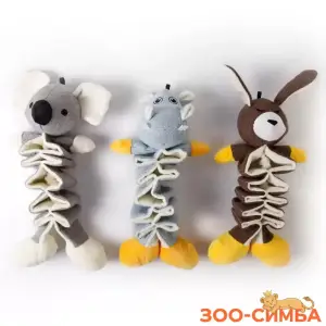 Игрушка Mr.Kranch для собак  с карманами под лакомство