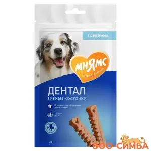 Лакомство Мнямс DENTAL для собак "Зубные косточки"