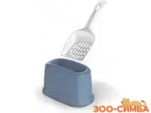 "NEW  Совок с подставкой POCKET PLUS для лотка , 21,5*12*28 см"